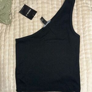 Tank top one shoulder